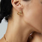 Strand Earrings Silver/Gold