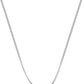 Snake Chain Silver Necklace
