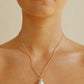 Natural Baroque Pear Necklace 45cm