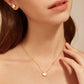 High Lustre Moonstone Shell Necklace