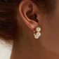 Faux Pearls Earrings