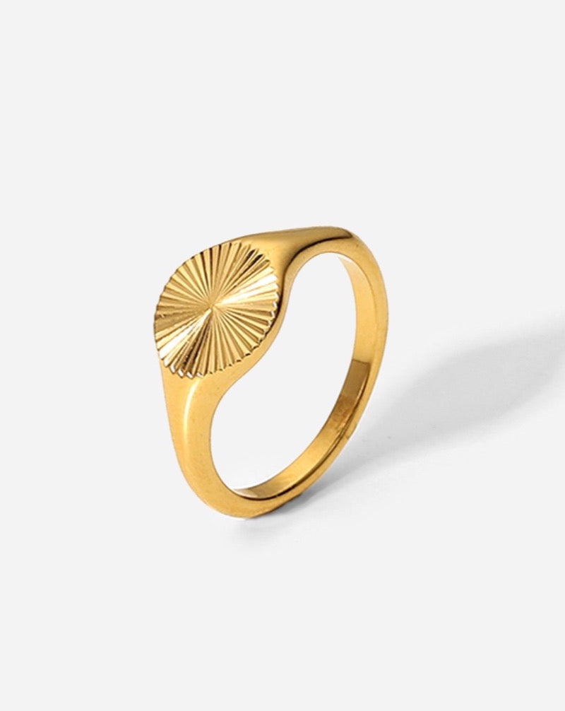 C&L Jewellery Gold Sunrise ring