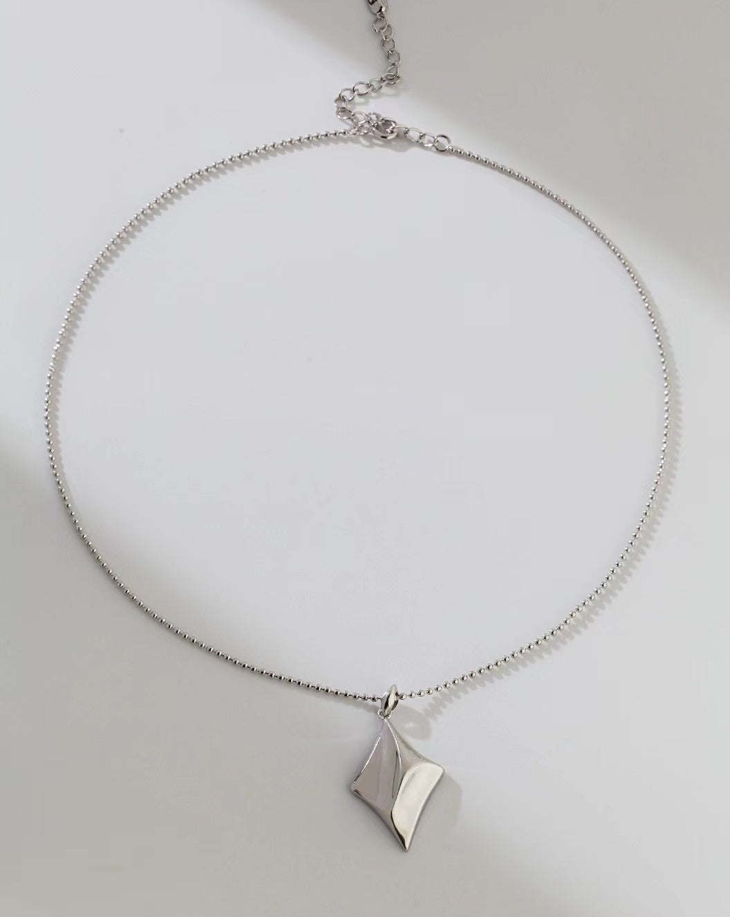 Silver Shard Necklace