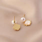 Pearl Moonstone Shell Earrings