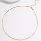 Snake Chain Gold Vermeil Necklace